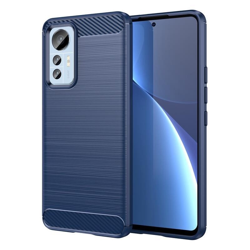Szálálló zselés tok Xiaomi 12 Lite-hoz - kék