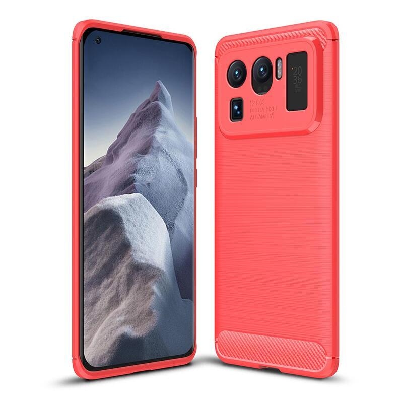 Szénálló zselés tok Xiaomi Mi 11 Ultra - piros