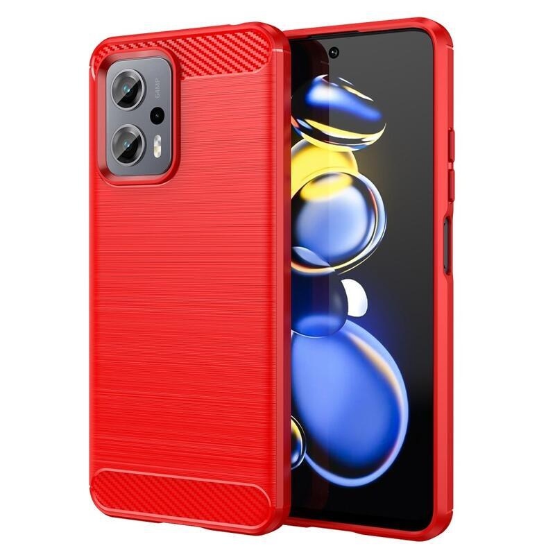Szálálló zselés tok Xiaomi Poco X4 GT 5G-hez - piros