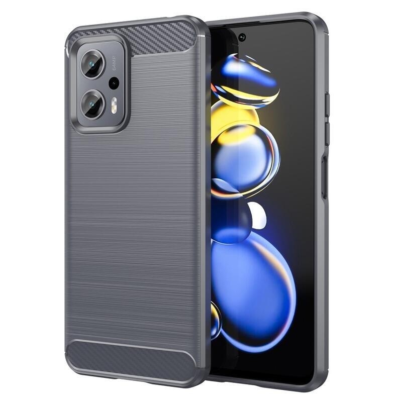 Szálálló zselés tok a Xiaomi Poco X4 GT 5G számára - szürke