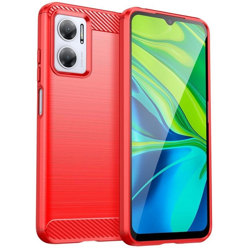 Szálálló zselés tok Xiaomi Redmi 10 5G - piros