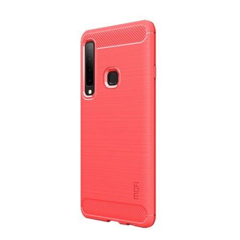 Szénálló zselés tok Samsung Galaxy A9 készülékhez - piros
