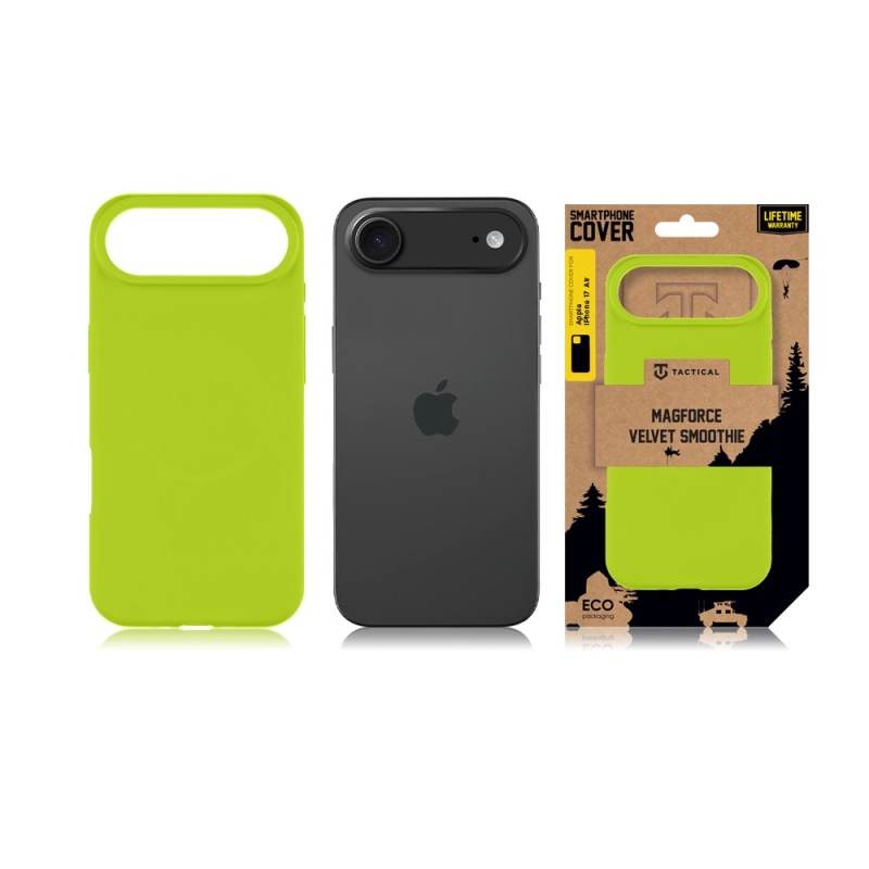 Taktikai MagForce bársony Smoothie borító Apple iPhone 17 Air Avokádóhoz