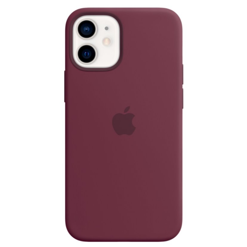 MHKQ3ZM/A Apple szilikon borító, beleértve a. Magsafe az iPhone 12 mini készülékhez Plum