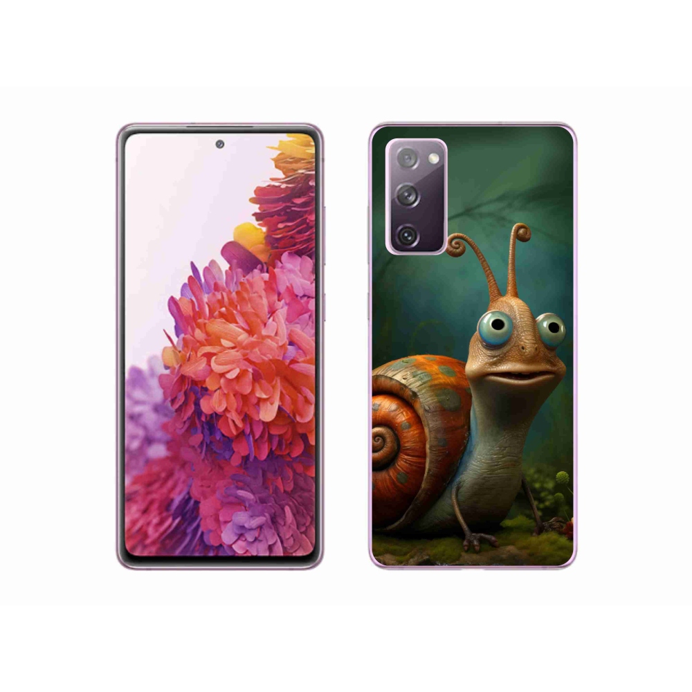 Gél védőhuzat mmCase Samsung Galaxy S20 FE készülékhez - csiga