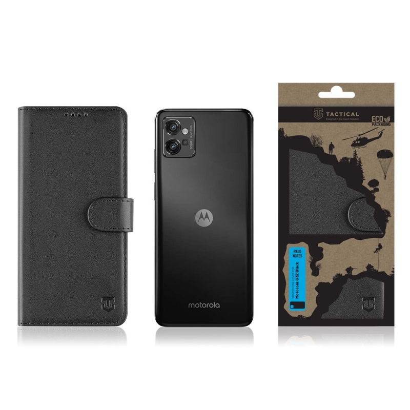 Taktikai terepi jegyzetek a Motorola G32 fekete készülékhez