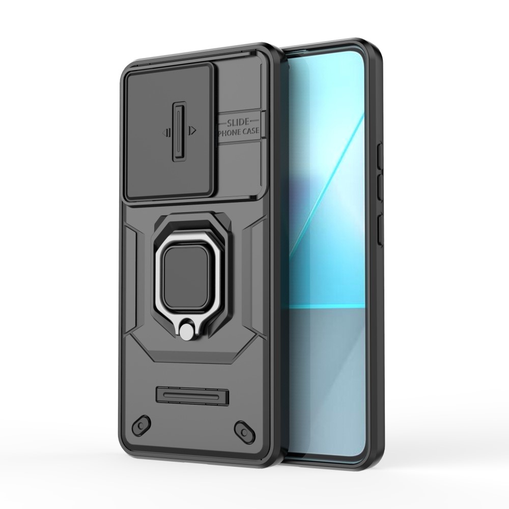 Lencseálló hibrid borítás a Xiaomi Redmi Note 13 Pro 5G/Poco X6 5G készülékhez - fekete