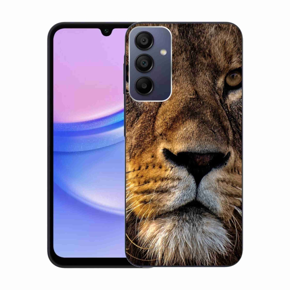 Gél tok mmCase a Samsung Galaxy A15 4G/5G készülékhez - oroszlán