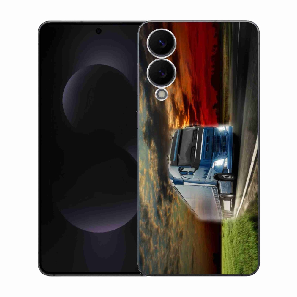 Gél borítás mmCase Samsung Galaxy S25 Edge - teherautó 4