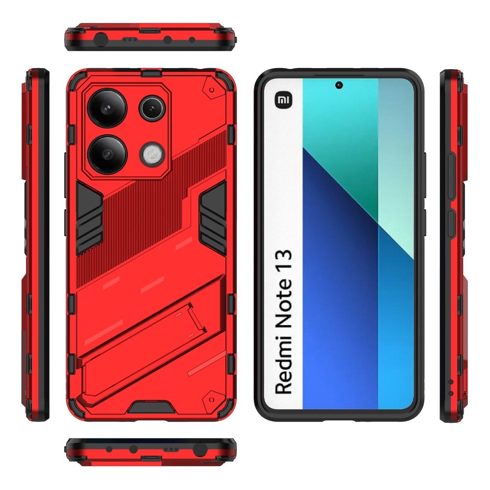 Tartós borítás Xiaomi Redmi Note 13-hoz - piros