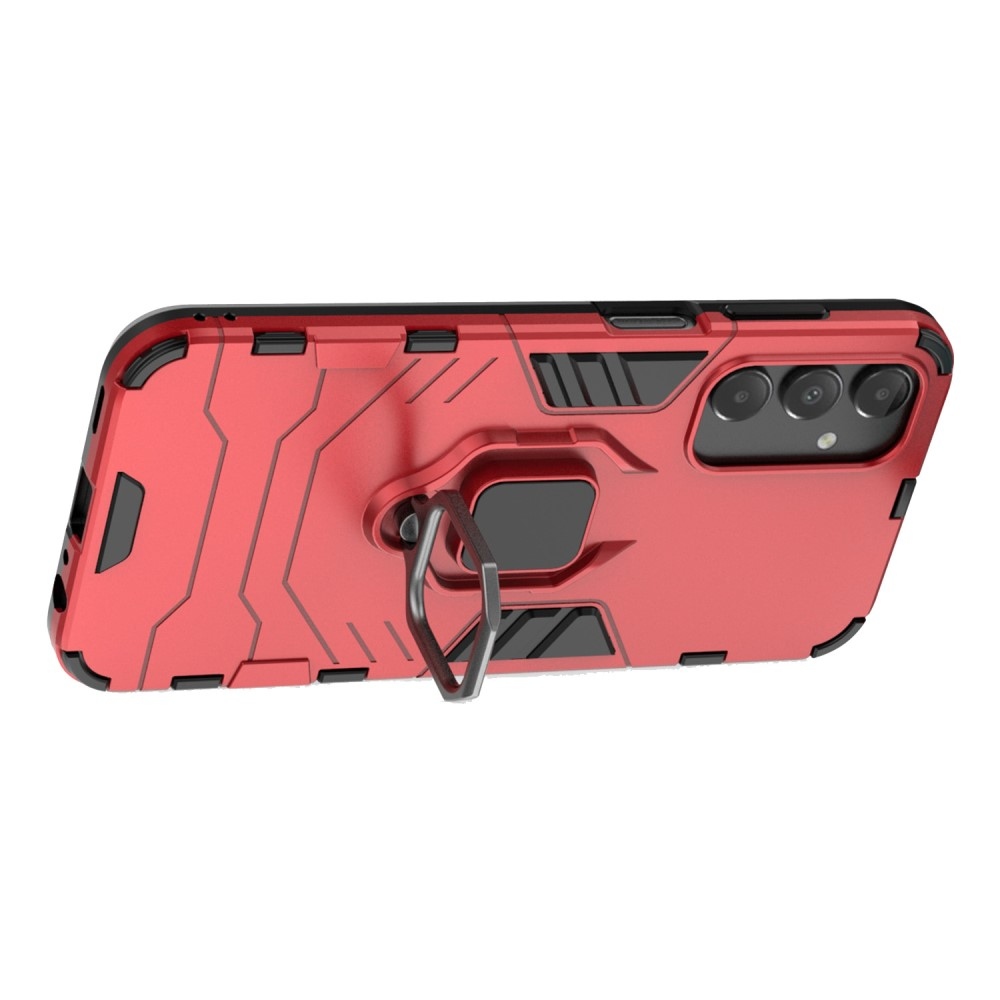 Guardy tartós hibrid borító Samsung Galaxy A15 4G/5G készülékhez - piros