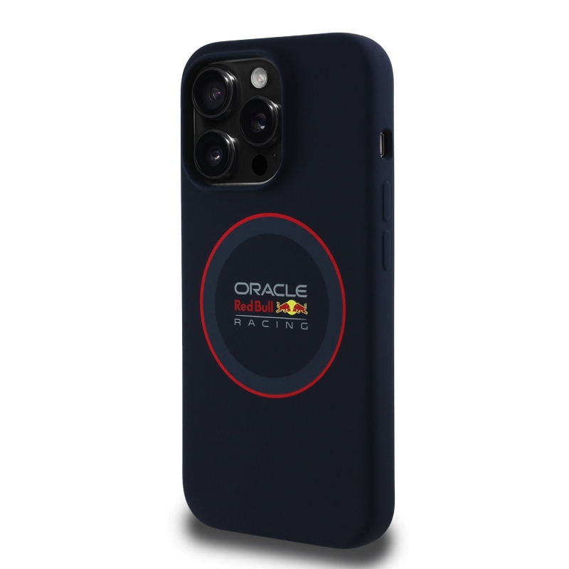 Red Bull szilikon Red Ring MagSafe hátlap iPhone 14 Pro tengerészgyalogsághoz
