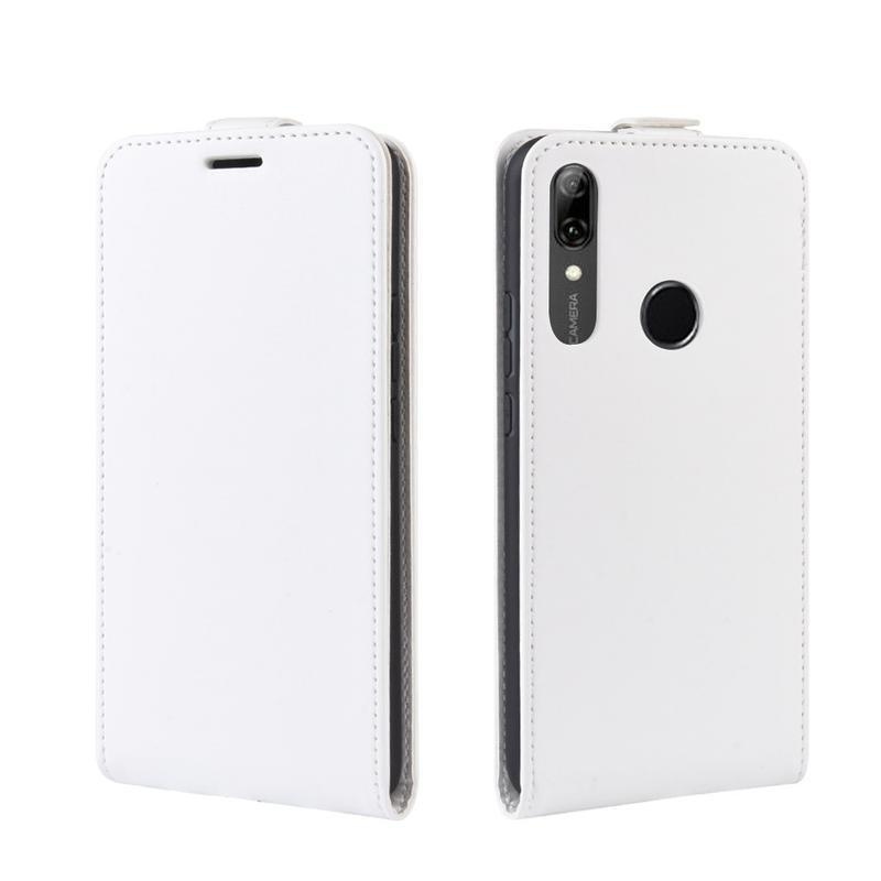 Flip PU bőr tok a Huawei P Smart Z/Honor 9X készülékhez - fehér