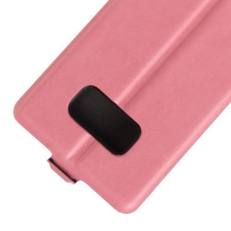 Flip PU bőr tok Samsung Galaxy S8 Plus készülékhez - rózsaszín