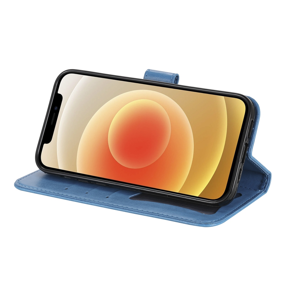 Virágos könyv tok a Xiaomi Poco F8 Ultra 5G számára - kék