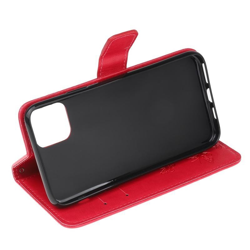 Virág PU bőr tok iPhone 12 Pro Max 6,7
