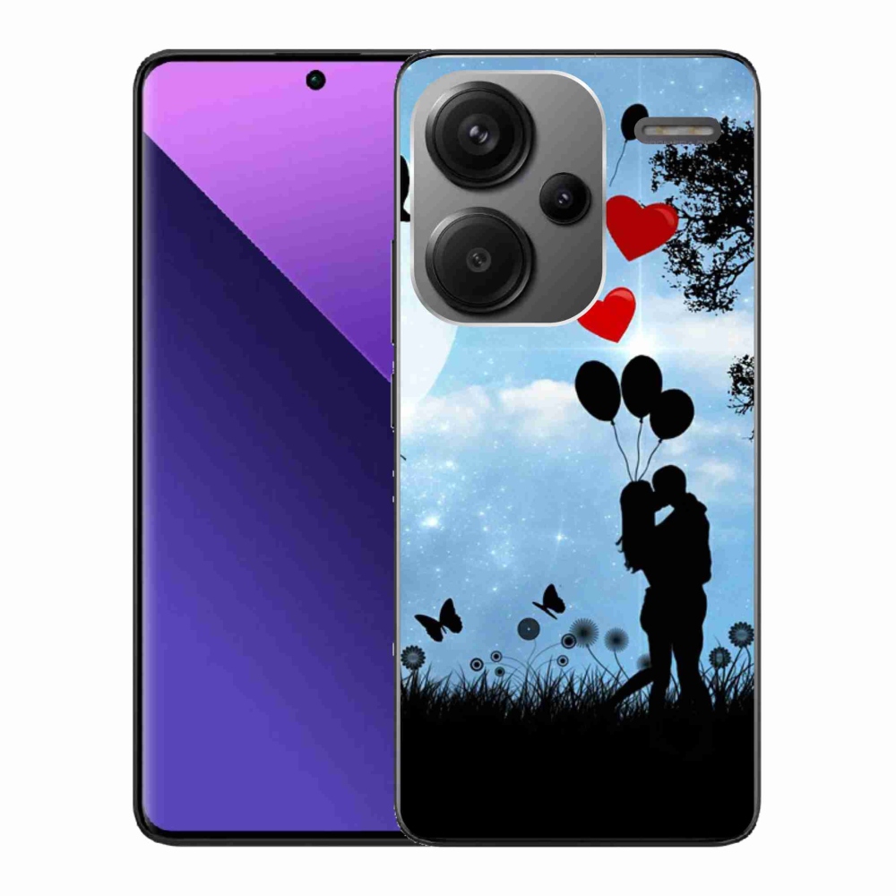 Gél tok mmCase a Xiaomi Redmi Note 13 Pro+ 5G számára - szerelmespár