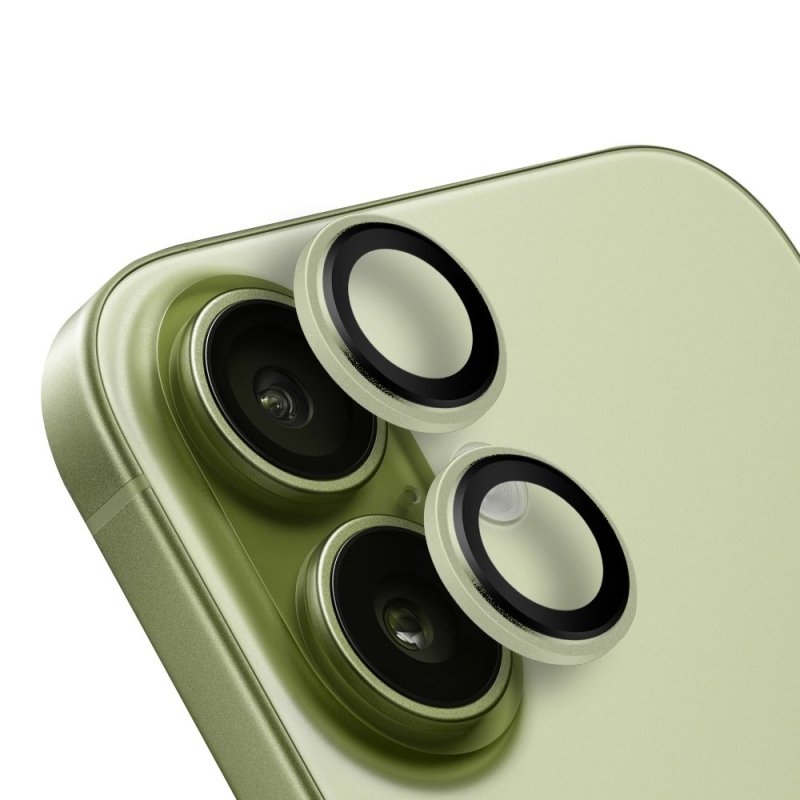 Csomagolás:ME lencsevédő Apple iPhone 17 zöldhöz