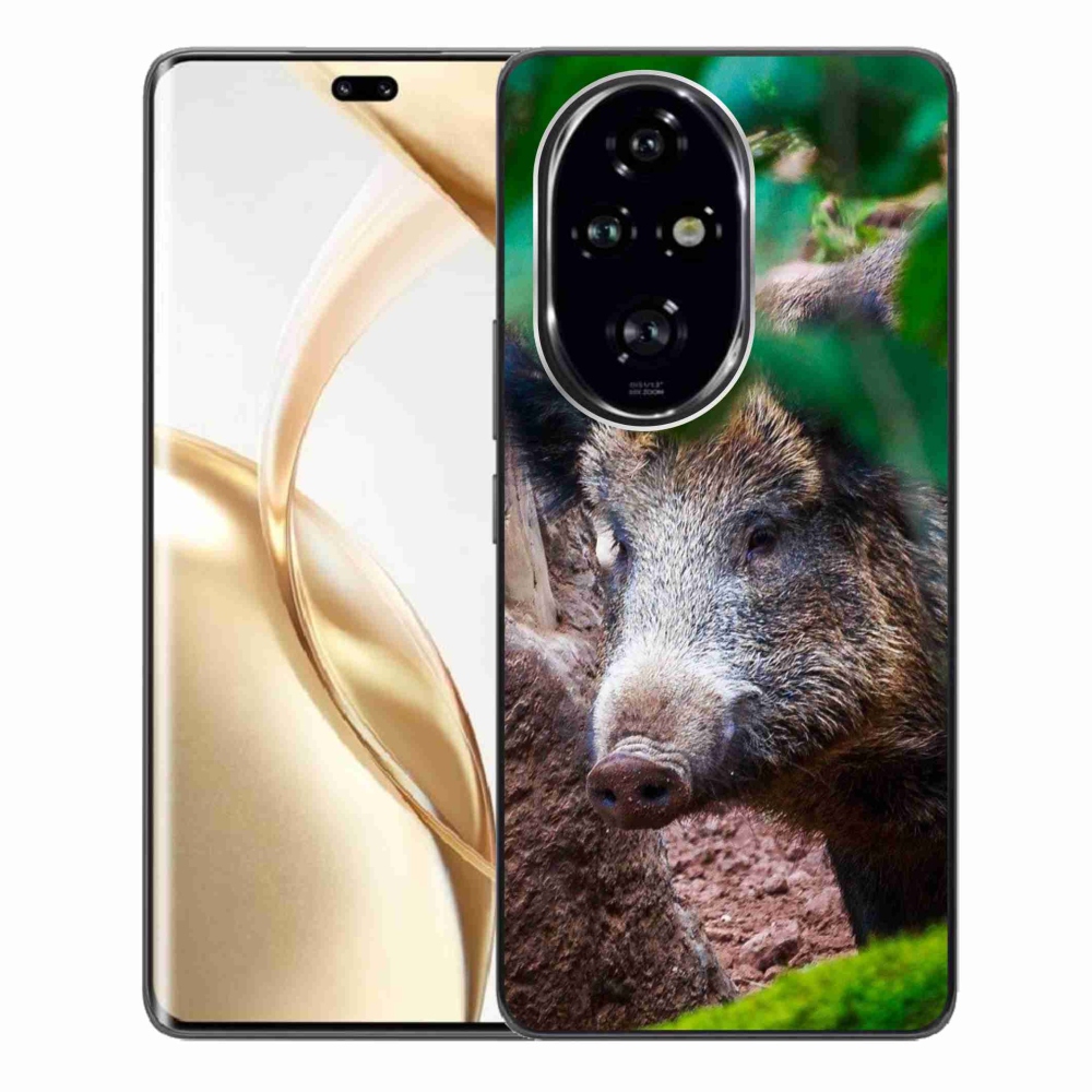 Zselés borítás mmCase a Honor 200 Pro 5G készülékhez - vaddisznó