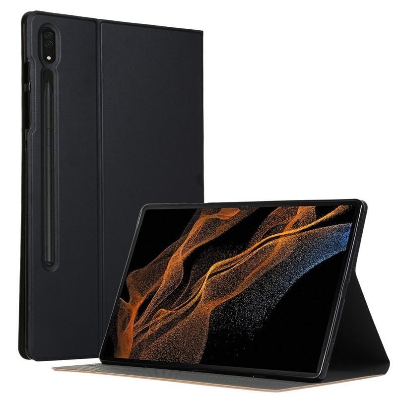 Összecsukható, pozicionálható tok Samsung Galaxy Tab S8 Ultra készülékhez - fekete
