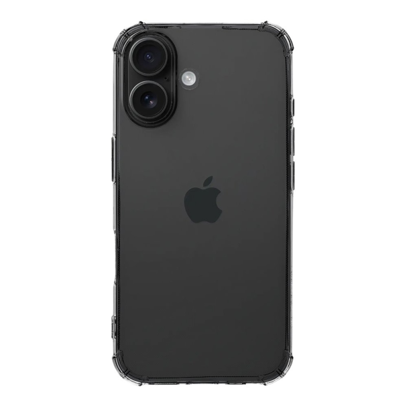 Taktikai TPU Plyo borítás Apple iPhone 16-hoz Átlátszó
