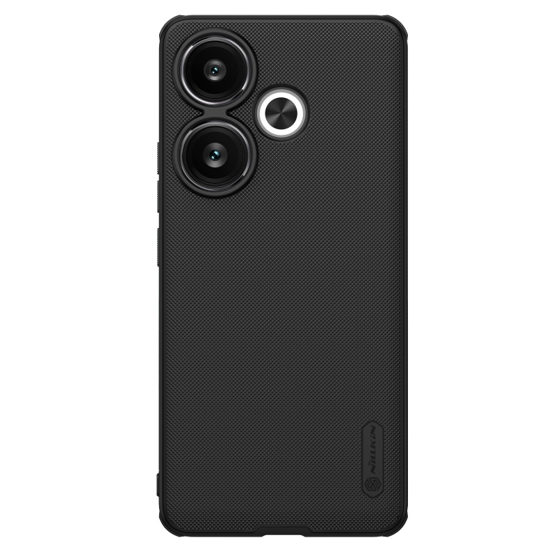 Nillkin Super Frosted PRO mágneses hátlap a Poco F6-hoz Fekete