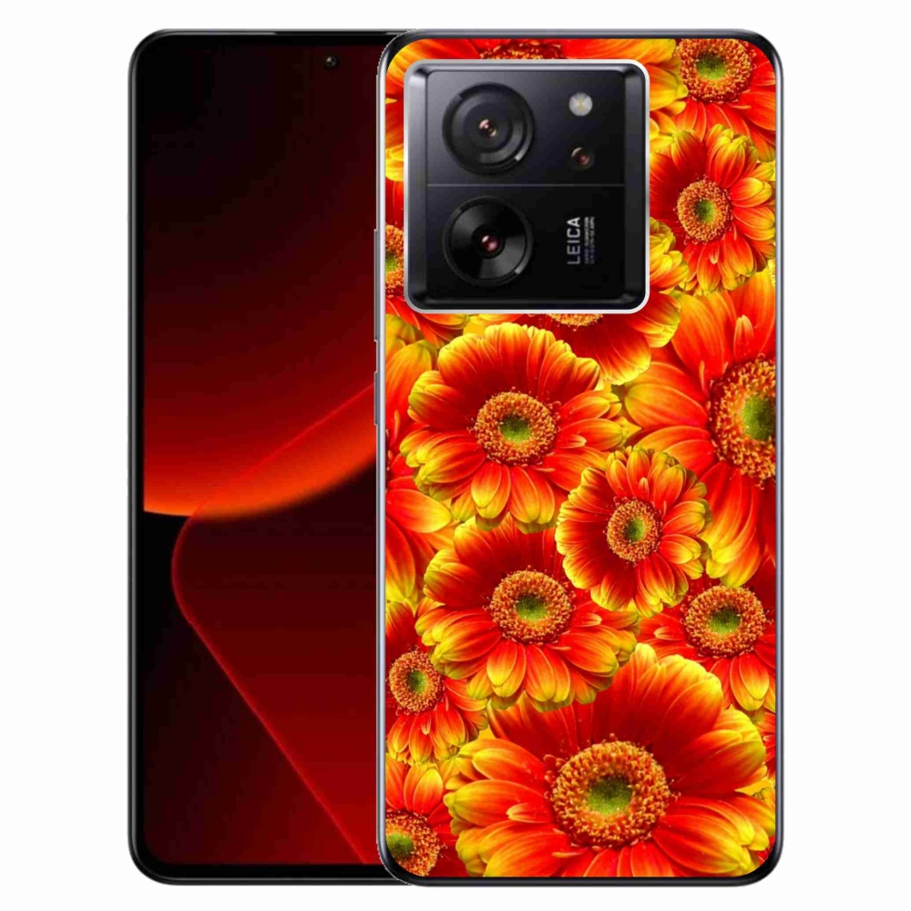 Gél borítás mmCase a Xiaomi 13T/13T Pro készülékhez - gerbera 1