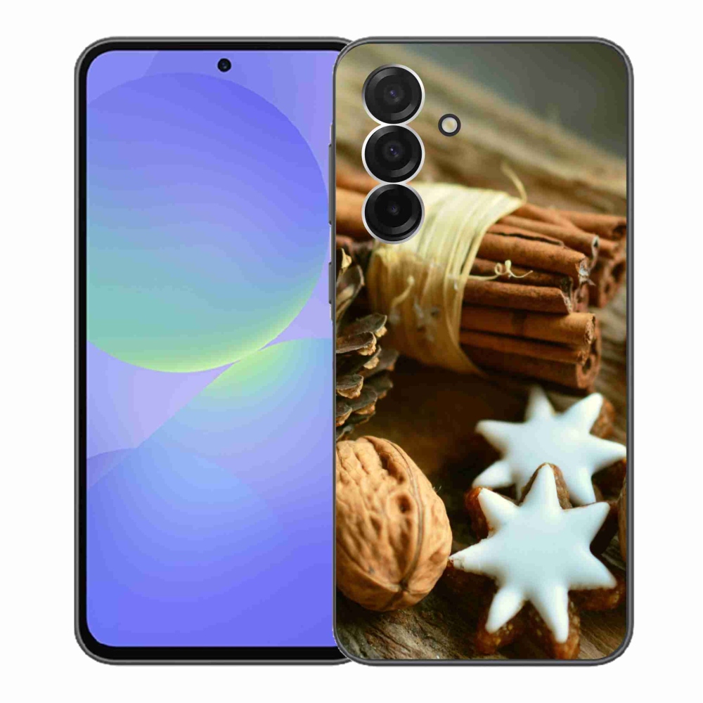 Gél borítás mmCase Samsung Galaxy A36 5G - fahéj és mézeskalács - Samsung Galaxy A36 5G - fahéj és mézeskalács
