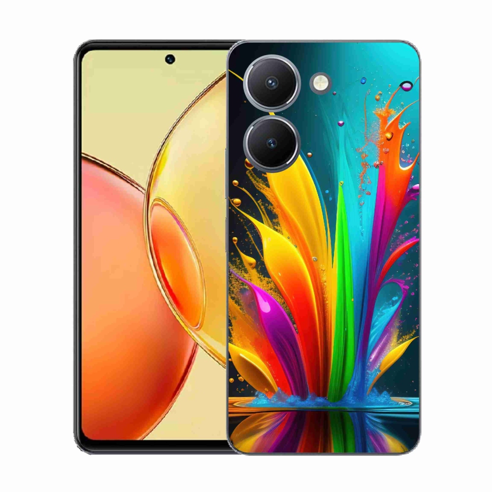 Zselés borítás mmCase a Vivo Y36-hoz - absztrakt motívum 1