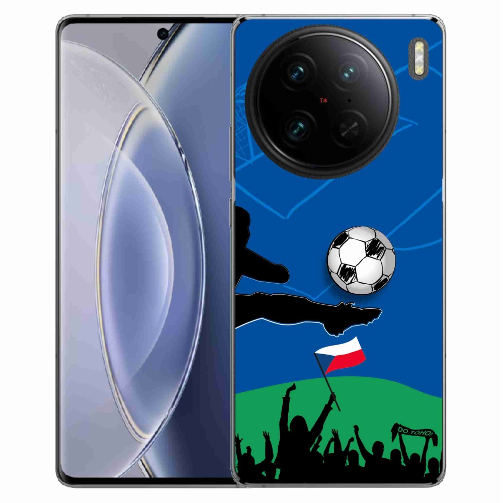 Gél borítás mmCase a Vivo X90 Pro-n - futballrajongóknak