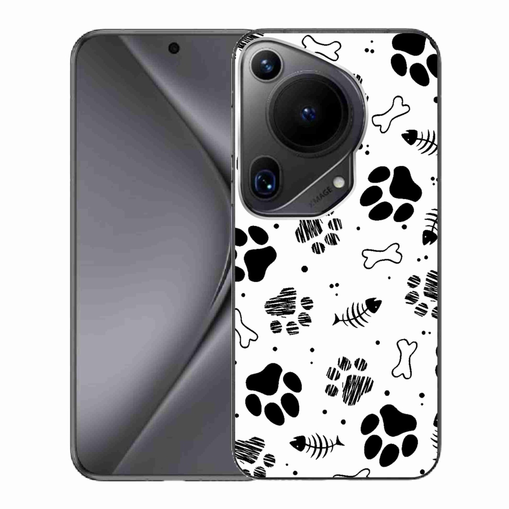 Gél borítás mmCase a Huawei Pura 70 Ultra - kutyamancsok 1