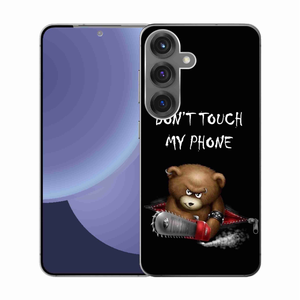 Gél védőburkolat mmCase Samsung Galaxy S25 - ne érintse meg a telefont