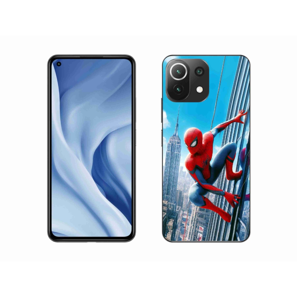 Gél borítás mmCase a Xiaomi Mi 11 Lite 4G/5G-hez - spiderman