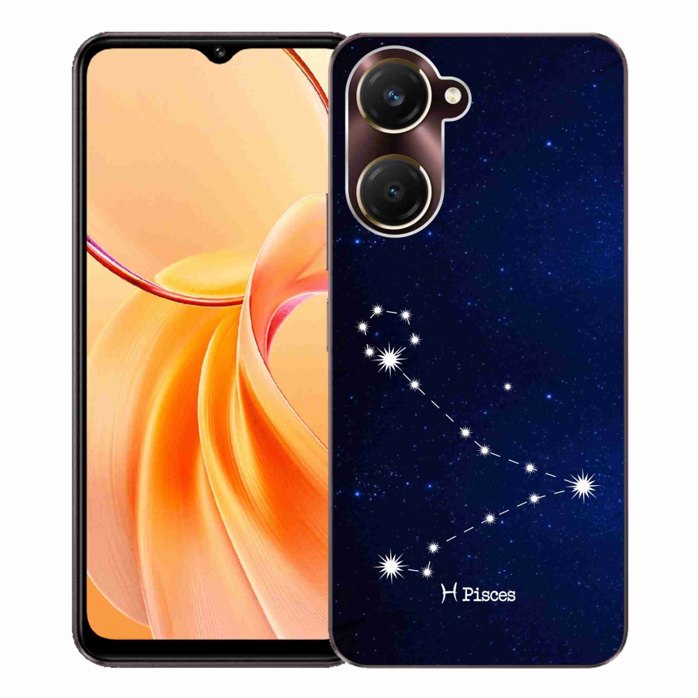 Gél borító mmCase a Vivo Y28s 5G-hez - csillagkép Halak
