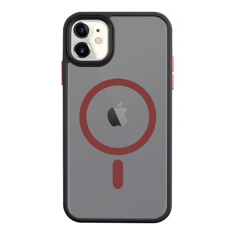 Tactical MagForce Hyperstealth 2.0 borító iPhone 11 készülékhez Fekete/Vörös