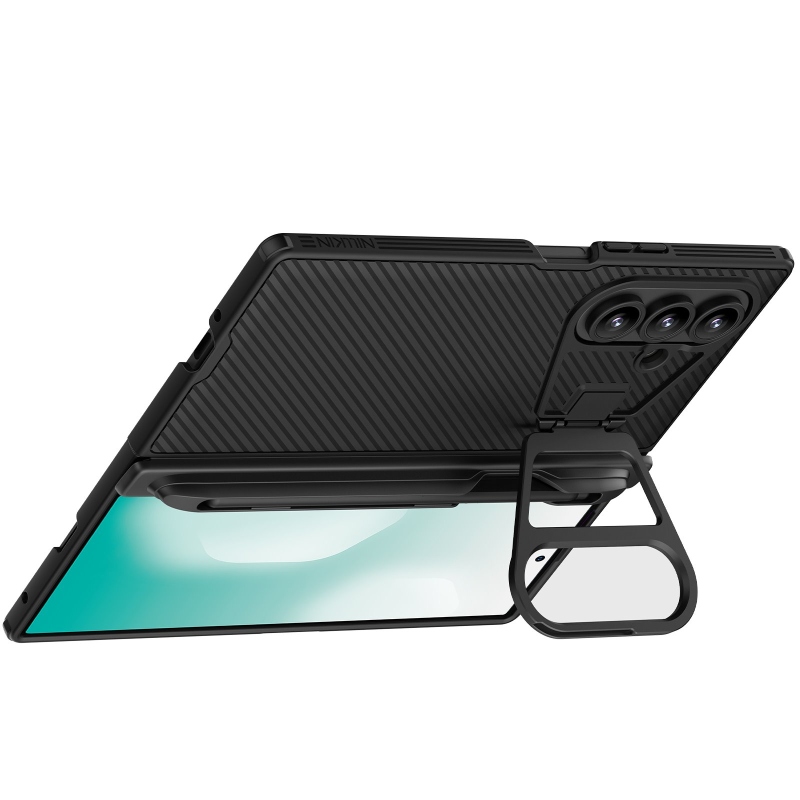 Nillkin CamShield CamShield Prop Pen Slot (átlátszó lencse) hátlap Samsung Galaxy Z Fold 7 Fekete