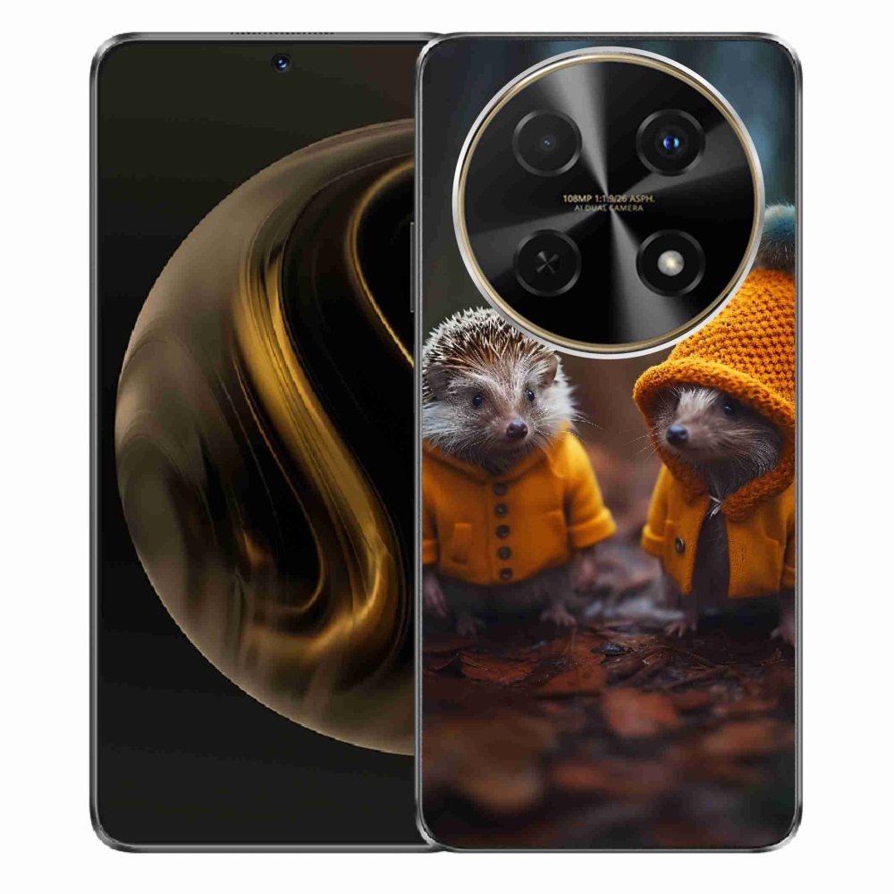 Gél borítás mmCase a Huawei Nova 12i készülékhez - sündisznók