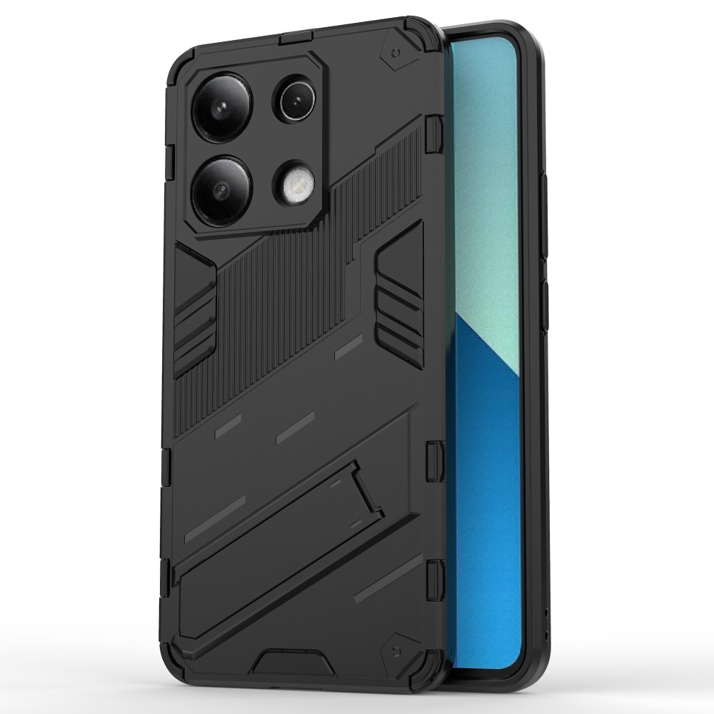 Tartós borítás Xiaomi Redmi Note 13-hoz - fekete