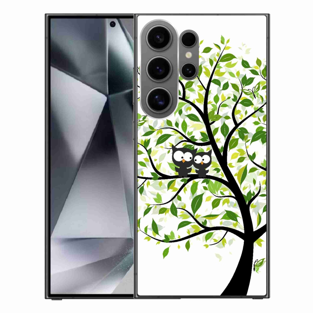Gél borítás mmCase Samsung Galaxy S24 Ultra készülékhez - baglyok a fán