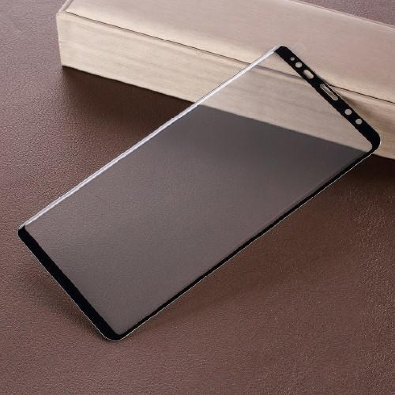 Teljes, teljes képernyős edzett üveg Samsung Galaxy Note 9 - fekete szegéllyel