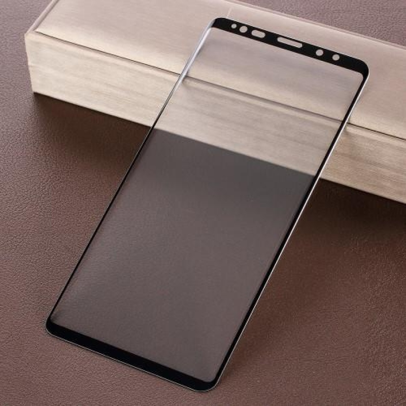 Teljes, teljes képernyős edzett üveg Samsung Galaxy Note 9 - fekete szegéllyel