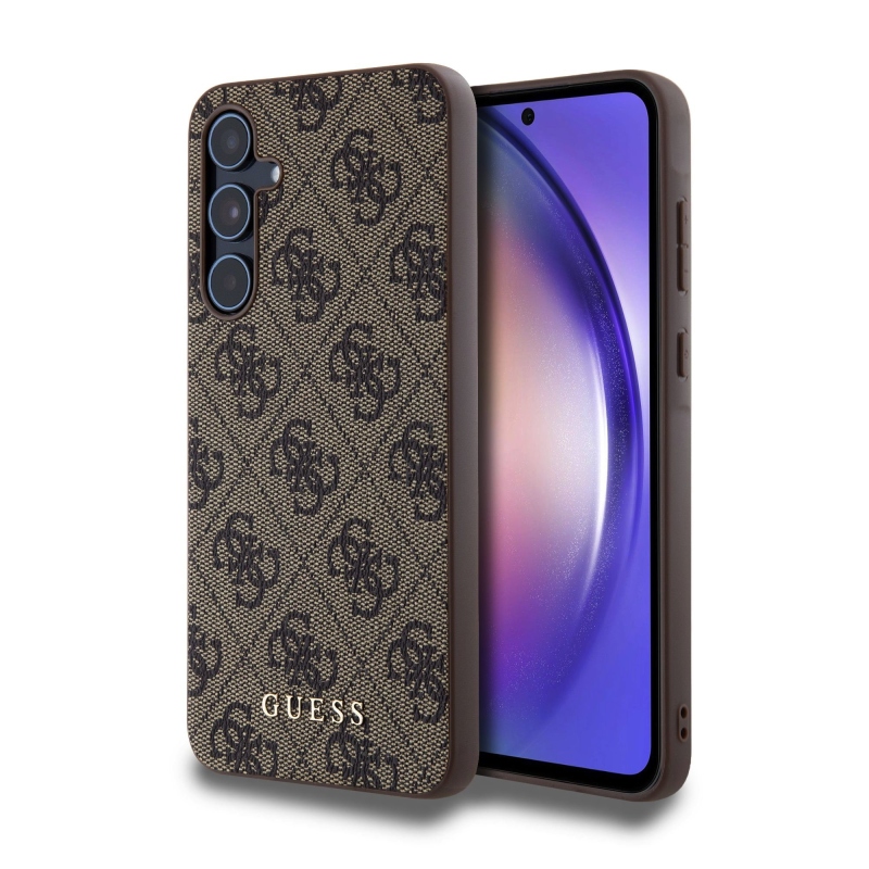 Guess 4G hátlap a Samsung Galaxy A55 5G barna színű készülékhez