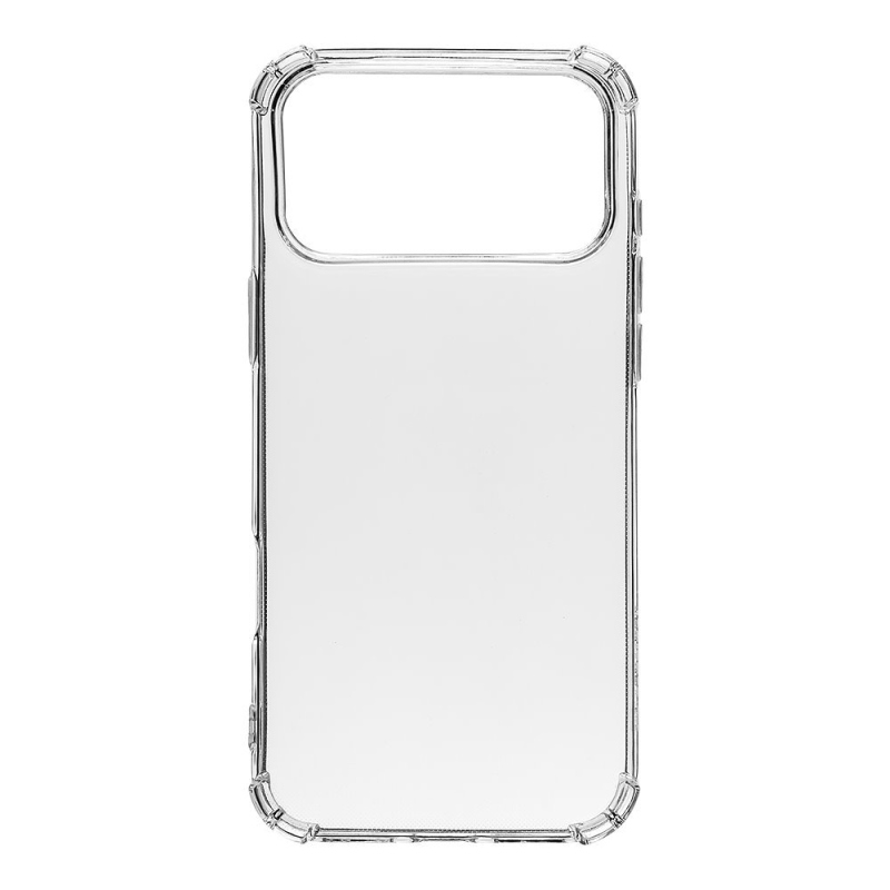 Taktikai TPU Plyo borítás az Apple iPhone 17 Pro Max készülékhez Átlátszó