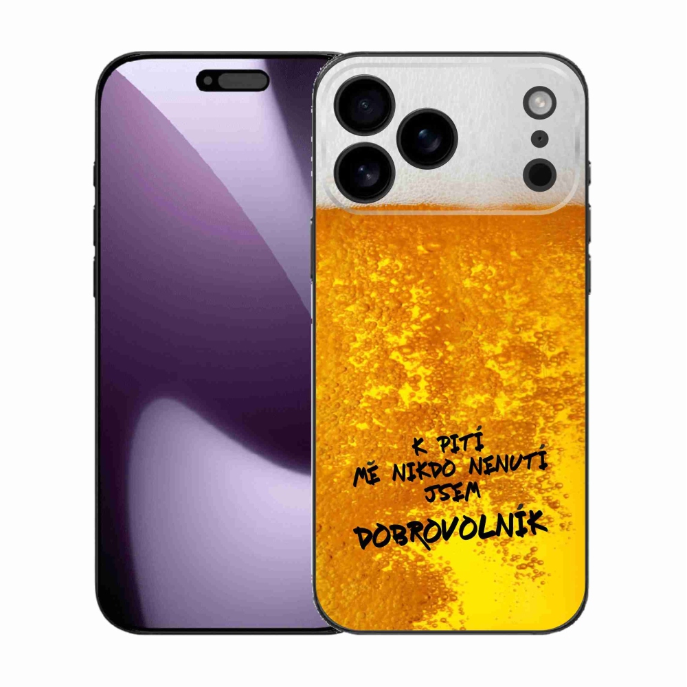 Gél borítás mmCase iPhone 17 Pro Max készülékhez - sör motívum 4
