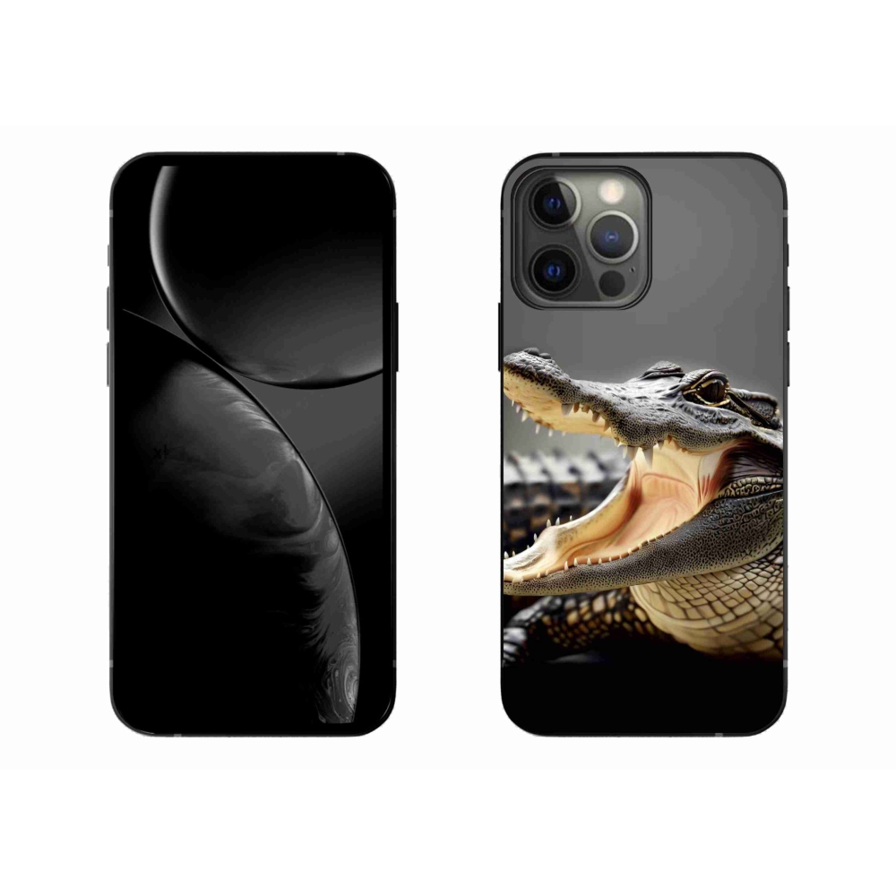 Zselés borítás mmCase iPhone 13 Pro Max 6.7 készülékhez - krokodil
