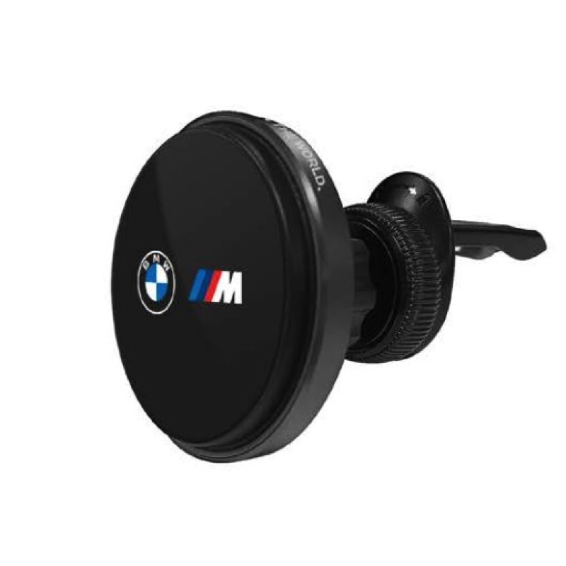 BMW M Edition mágneses autós tartó 15W-os vezeték nélküli töltéssel Fekete