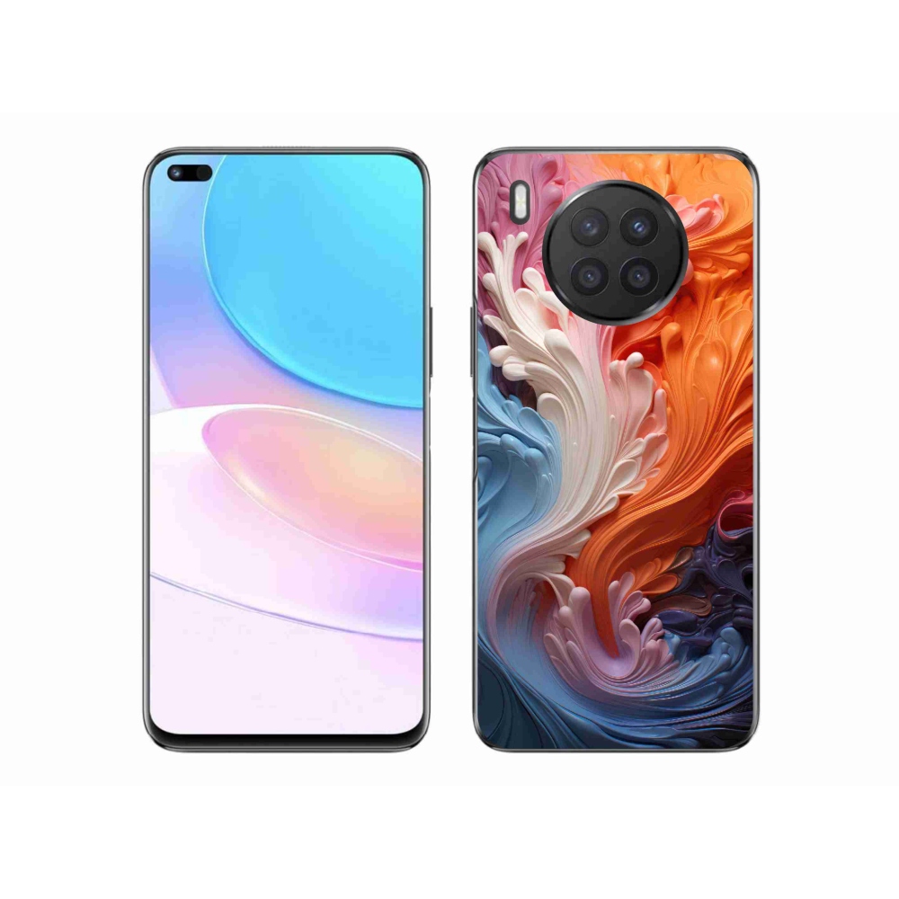 Gél borítás mmCase a Huawei Nova 8i számára - absztrakt motívum 8