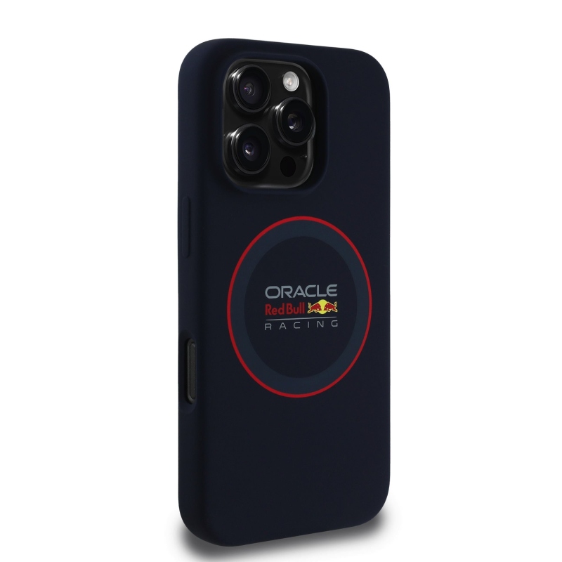 Red Bull szilikon Red Ring MagSafe hátlap iPhone 16 Pro Max tengerészgyalogsághoz