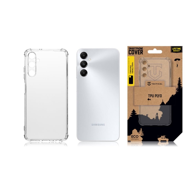 Taktikai TPU Plyo Cover for Samsung Galaxy A05s átlátszó