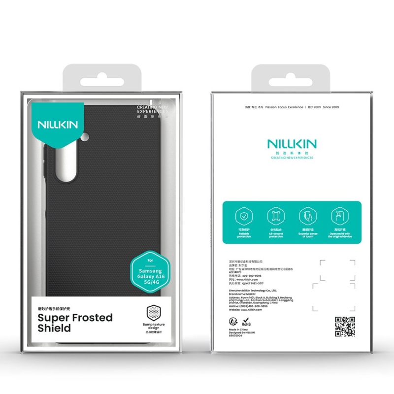 Nillkin Super Frosted hátlap Samsung Galaxy A16 4G/5G fekete